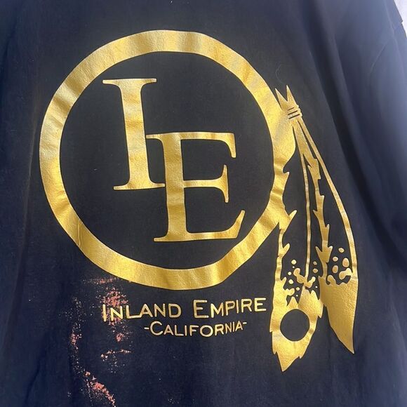 Pro club heavyweight XL-Tall inland empire California Indian reservation T-shirt - Picture 2 of 4